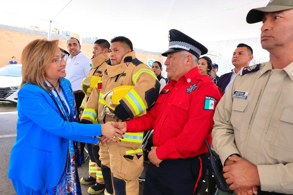 Mejoró gobernadora unidades de instituciones de seguridad